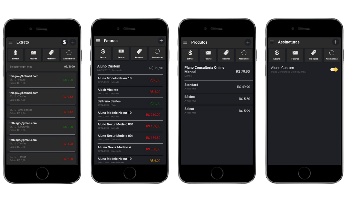 Nova funcionalidade: Receber pagamentos pelo app Financeiro Nexur